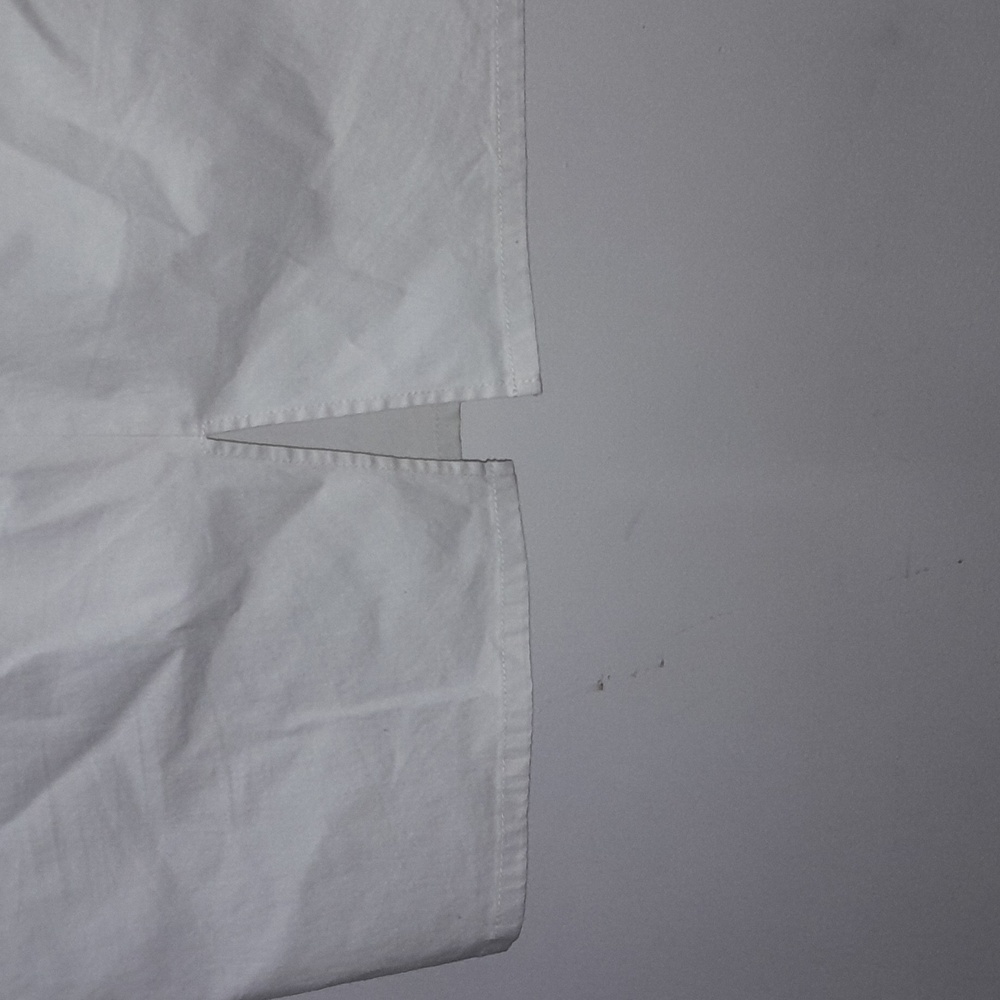 Off White Button-Front Skirt - image 5